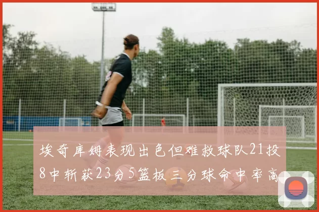 埃奇库姆表现出色但难救球队21投8中斩获23分5篮板三分球命中率高达45